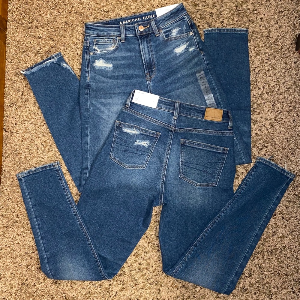 American Eagle Stretch Mom Jeans - Picture 6 of 7